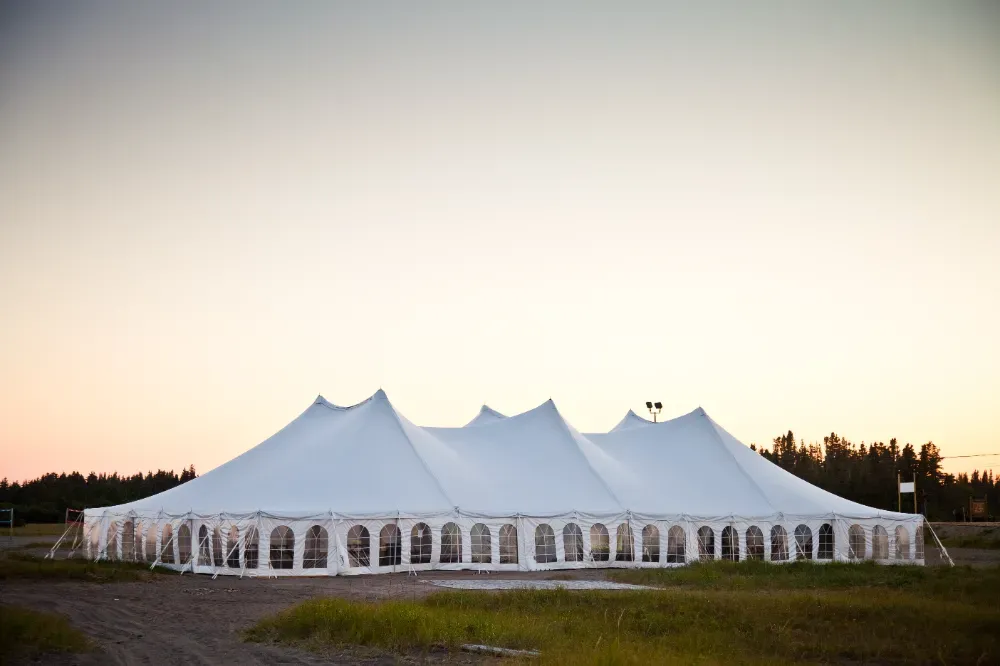 a white party tent